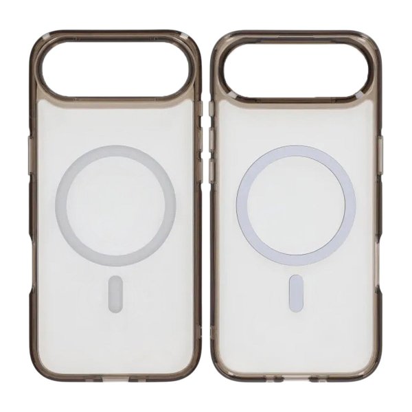 iPhone Air Skal TPU MagSafe Svart Transparent