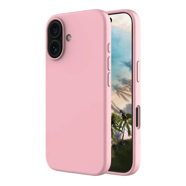 Rvelon iPhone 17 Skal Silikon MagSafe Rosa