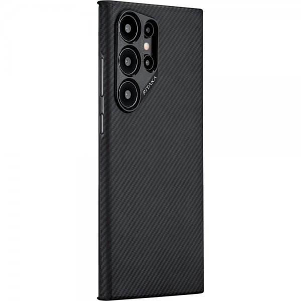 Pitaka Samsung Galaxy S24 Ultra Skal MagEZ Case 4 Black/Grey Twill