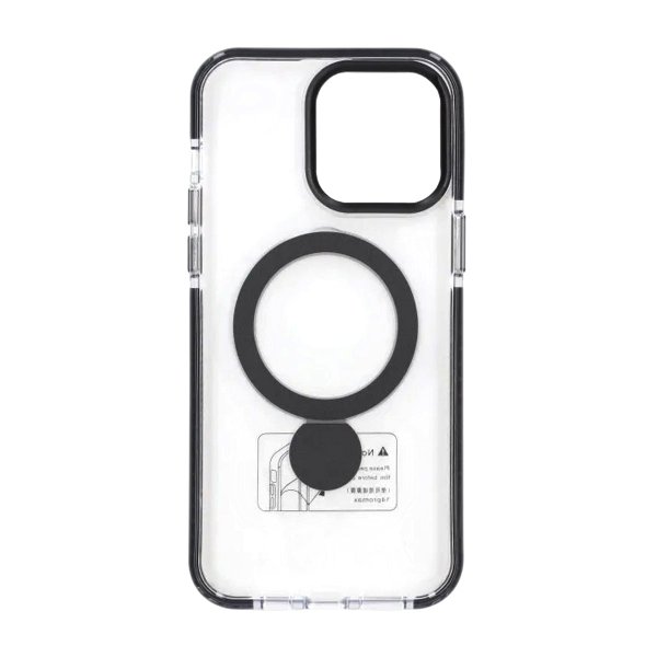 iPhone 15 Pro Skal Ringstativ MagSafe Svart