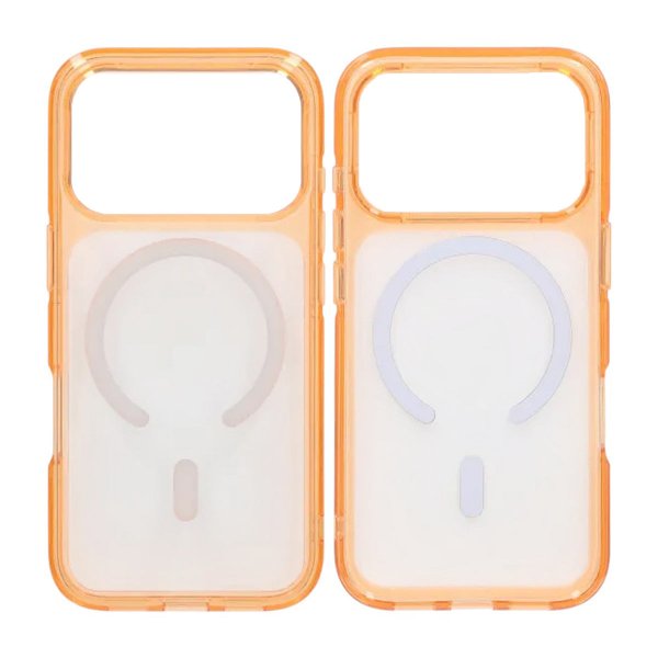 iPhone 17 Pro Skal TPU MagSafe Orange