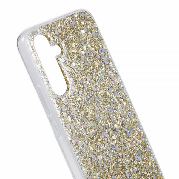Nordic Covers Samsung Galaxy A15 Skal Sparkle Series Citrine Gold