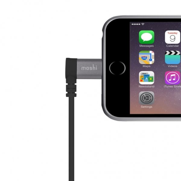 Moshi Lightning till USB-kabel Vinklad 1.5 m