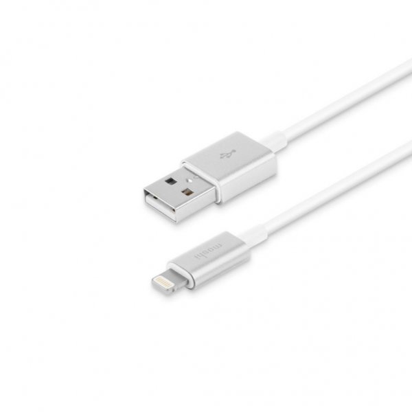 Moshi Kabel USB Cable with Lightning Connector 1 m Vit