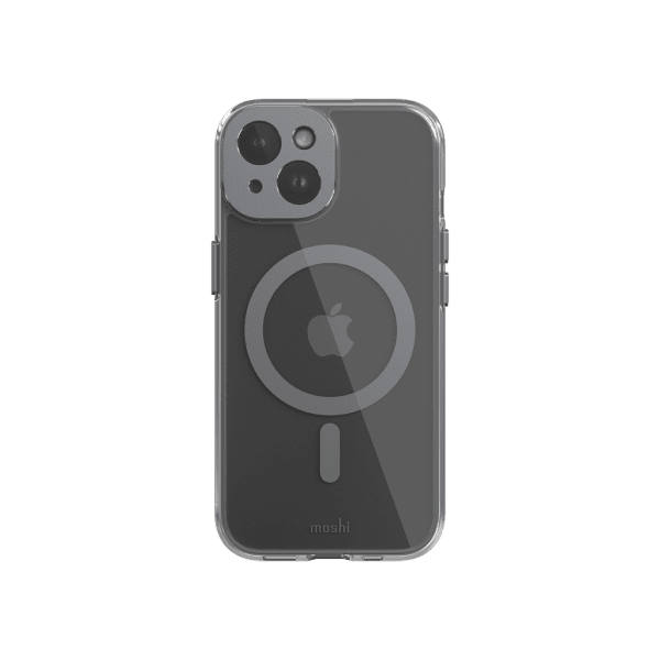 Moshi iPhone 15 Skal iGlaze MagSafe Meteorite Gray