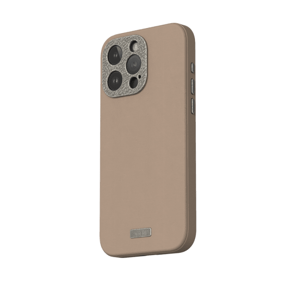 Moshi iPhone 15 Pro Max Skal Napa MagSafe Woodsmoke Brown