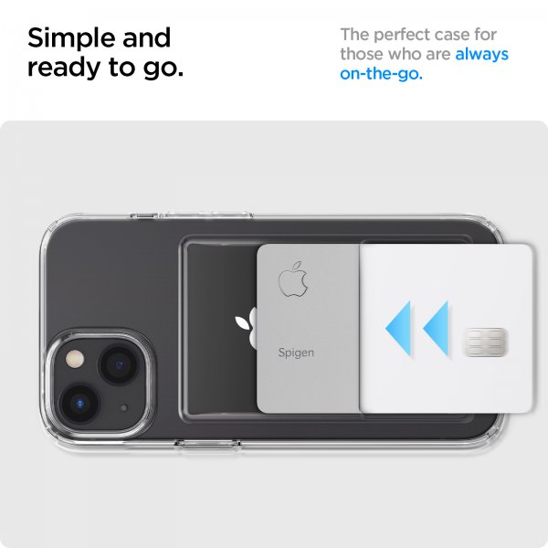 Spigen iPhone 13 Mini Skal Crystal Slot Crystal Clear