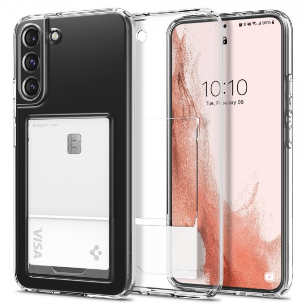 Spigen Samsung Galaxy S22 Plus Skal Crystal Slot Crystal Clear