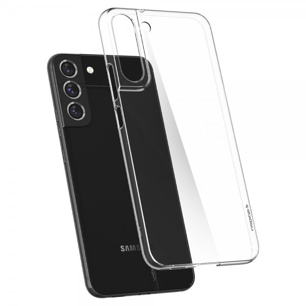 Spigen Samsung Galaxy S22 Skal AirSkin Crystal Clear