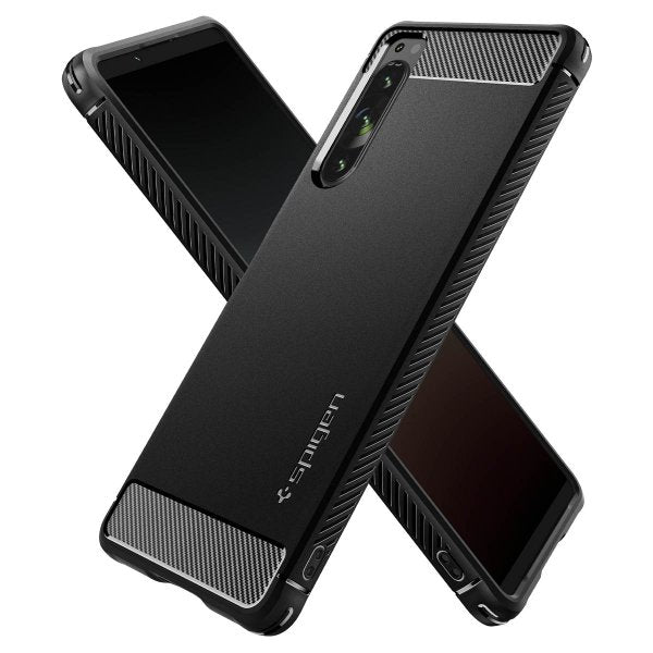 Spigen Sony Xperia 5 IV Skal Rugged Armor Matte Black