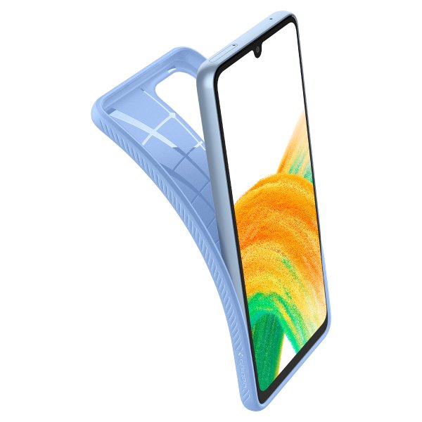 Spigen Samsung Galaxy A33 5G Skal Liquid Air Cream Blue