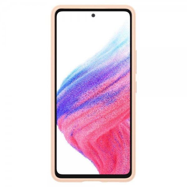 Spigen Samsung Galaxy A53 5G Skal Thin Fit Cotton Peach