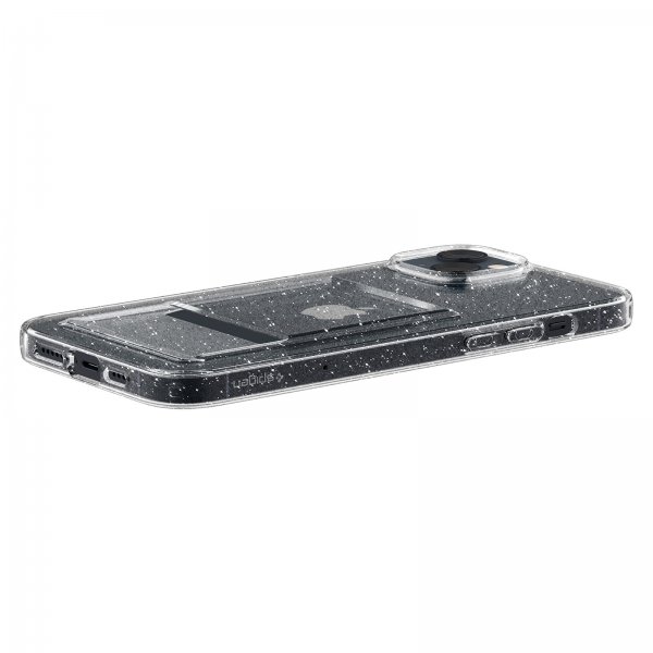 Spigen iPhone 14 Skal Crystal Slot Glitter Crystal Quartz
