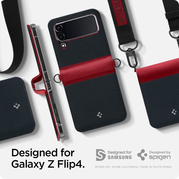 Spigen Samsung Galaxy Z Flip 4 Skal Compoty Ladybug