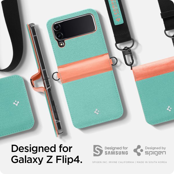 Spigen Samsung Galaxy Z Flip 4 Skal Compoty Cotton Candy