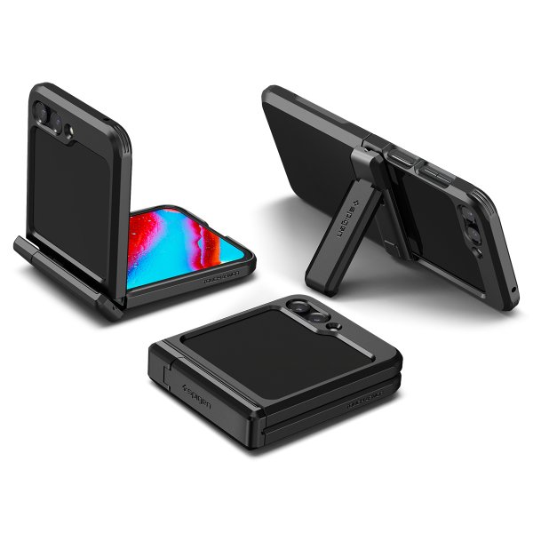 Spigen Samsung Galaxy Z Flip 5 Skal Tough Armor Pro Svart
