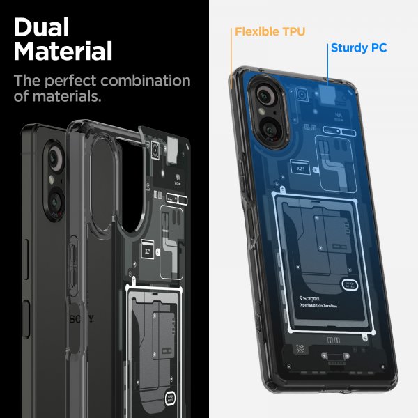Spigen Sony Xperia 5 V Skal Ultra Hybrid Zero One