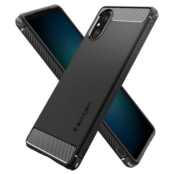 Spigen Sony Xperia 5 V Skal Rugged Armor Matte Black