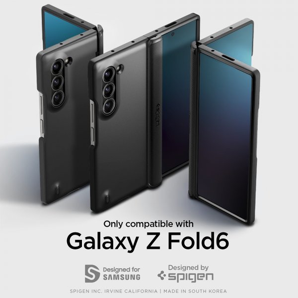Spigen Samsung Galaxy Z Fold 6 Skal Slim Armor Pro Svart