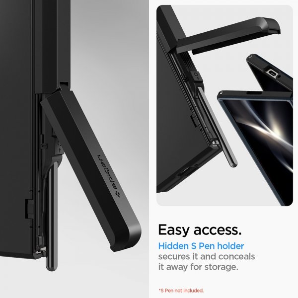 Spigen Samsung Galaxy Z Fold 6 Skal Tough Armor Pro P Svart