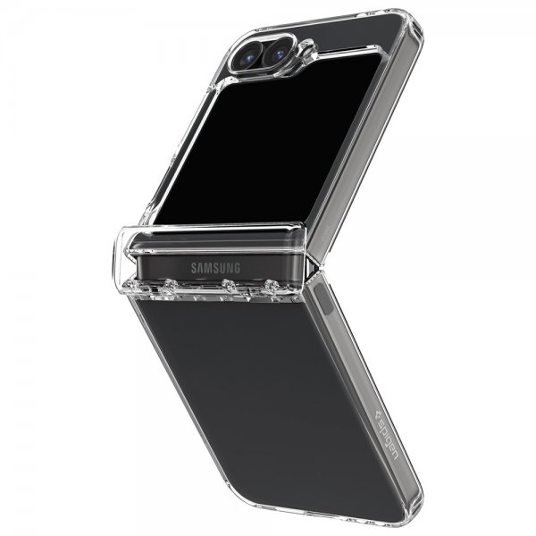 Spigen Samsung Galaxy Z Flip 6/Flip 7 FE Skal Ultra Hybrid Pro Crystal Clear