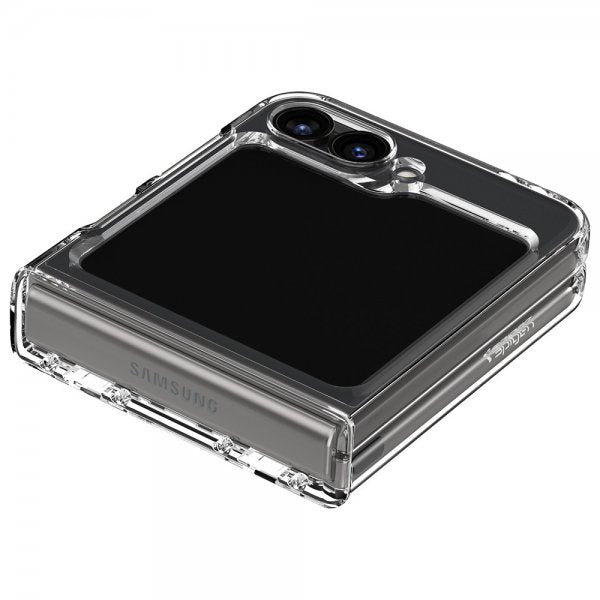 Spigen Samsung Galaxy Z Flip 6/Flip 7 FE Skal Ultra Hybrid Pro Crystal Clear