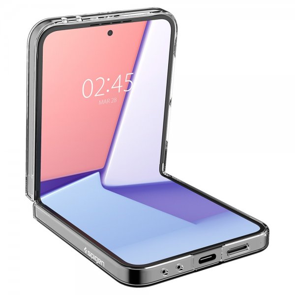 Spigen Samsung Galaxy Z Flip 6/Flip 7 FE Skal Air Skin Crystal Clear