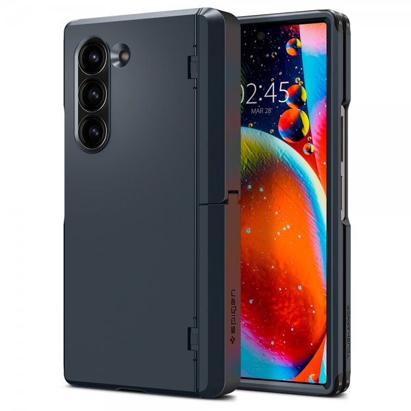 Spigen Samsung Galaxy Z Fold 6 Skal Tough Armor Pro P Metal Slate