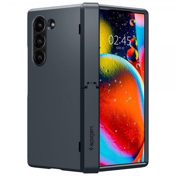 Spigen Samsung Galaxy Z Fold 6 Skal Tough Armor Pro P Metal Slate