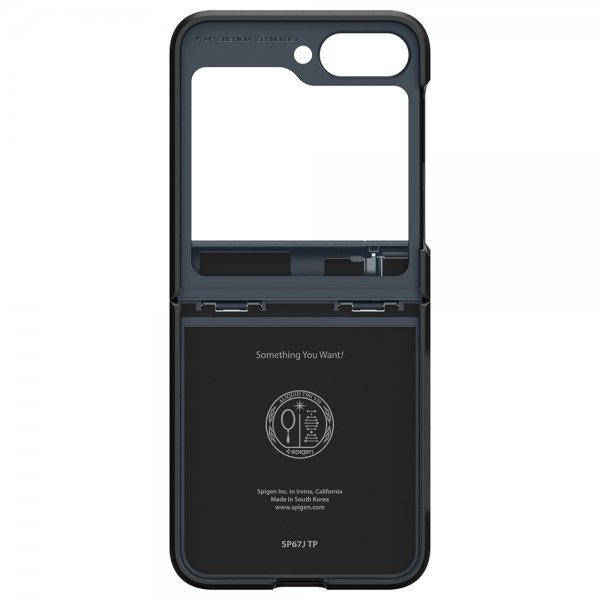Spigen Samsung Galaxy Z Flip 6/Flip 7 FE Skal Tough Armor Pro Metal Slate
