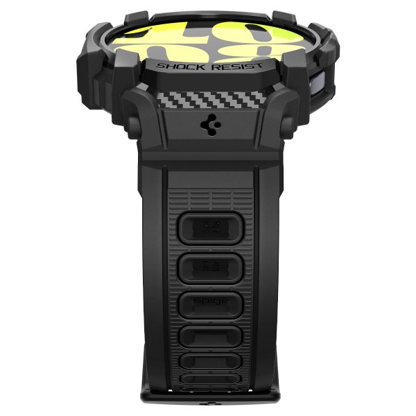 Spigen Samsung Galaxy Watch 7 40mm Armband och Skal Rugged Armor Pro Matte Black