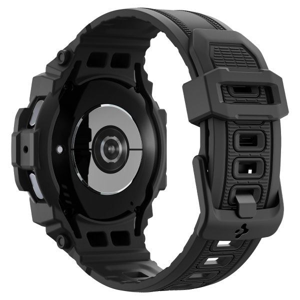 Spigen Samsung Galaxy Watch 7 40mm Armband och Skal Rugged Armor Pro Matte Black