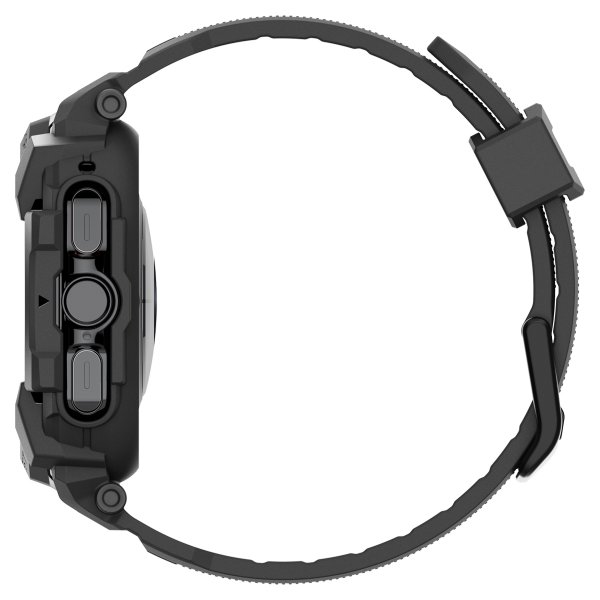 Spigen Samsung Galaxy Watch Ultra Armband och Skal Rugged Armor Pro Matte Black