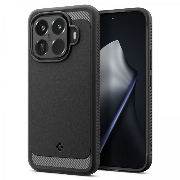 Spigen Xiaomi 15T Pro Skal Rugged Armor Matte Black