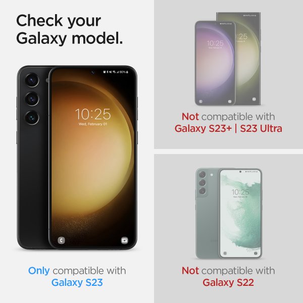 Spigen Samsung Galaxy S23 Skärmskydd Neo Flex 2-pack