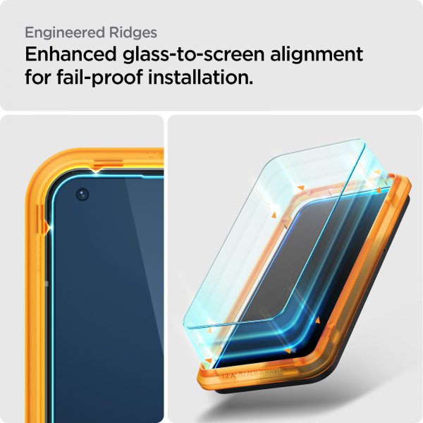 Spigen Nothing Phone (1) Skärmskydd GLAS.tR ALIGNmaster 2-pack