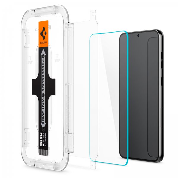 Spigen Samsung Galaxy S23 Skärmskydd GLAS.tR EZ Fit 2-pack