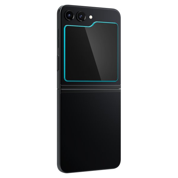 Spigen Samsung Galaxy Z Flip 5 Skärmskydd GLAS.tR EZ Fit 2-pack