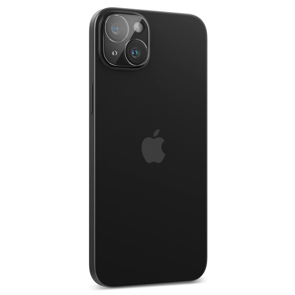 Spigen iPhone 14/15/14 Plus/15 Plus Kameraskydd Glas.tR Optik Crystal Clear 2-pack