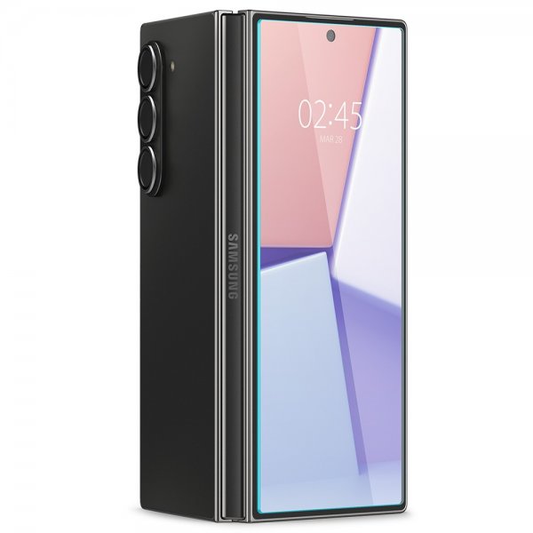 Spigen Samsung Galaxy Z Fold 6 Skärmskydd GLAS.tR EZ Fit 2-pack