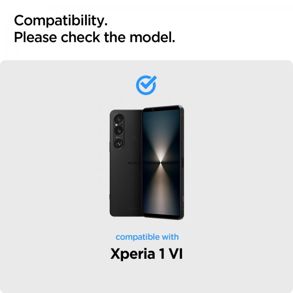 Spigen Sony Xperia 1 VI Skärmskydd GLAS.tR ALIGNmaster 2-pack