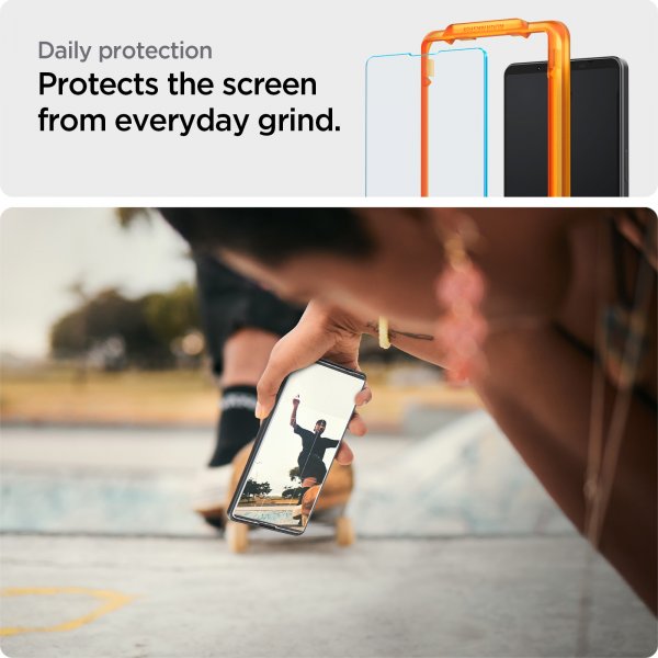 Spigen Sony Xperia 1 VI Skärmskydd GLAS.tR ALIGNmaster 2-pack