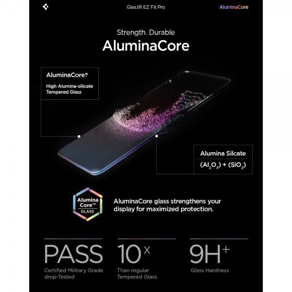 Spigen Sony Xperia 10 VII Skärmskydd GLAS.tR EZ Fit Pro 2-pack