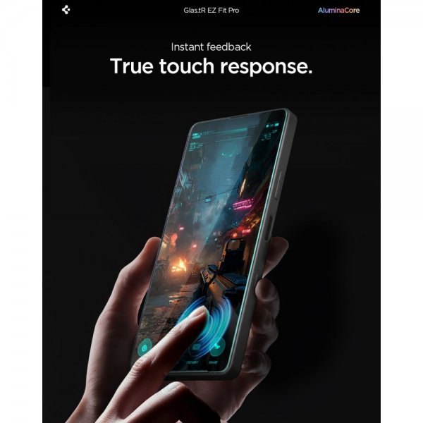 Spigen Sony Xperia 10 VII Skärmskydd GLAS.tR EZ Fit Pro 2-pack