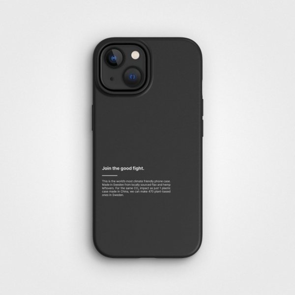 agood company iPhone 15 Skal PLNTPRTCT Svart