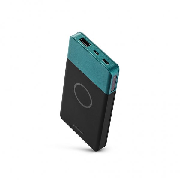 Usbepower AIR Wireless Trådlös powerbank 5000mAh Smaragd