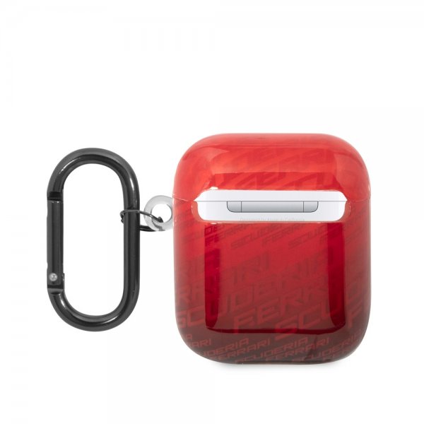 Ferrari AirPods 1/2 Skal Scuderia Röd