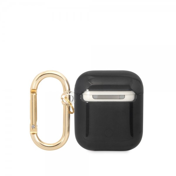 Guess AirPods 1/2 Skal Translucent Svart