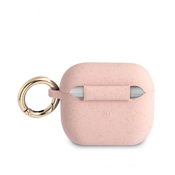Guess AirPods 3 Skal Printed Logo Rosa