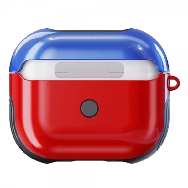 AirPods 3 Skal Gummerad Röd Blå